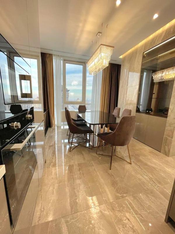 Vip Apartment 120M2 With Panoramic Windows, 22 Floor. Obolon Київ Екстер'єр фото